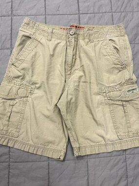 Unionbay Mens Tan Khaki Cargo Shorts